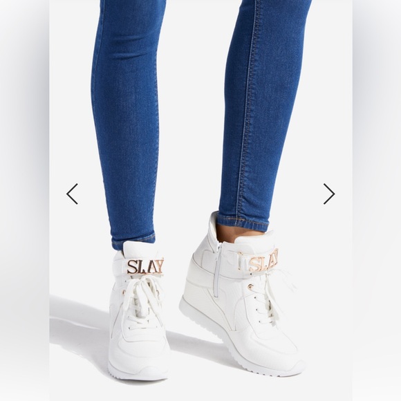 Katerina Embellished Wedge Sneaker - Picture 4 of 13